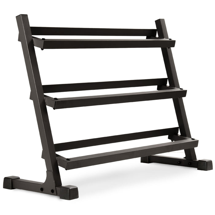 XMARK 3-Tier Dumbbell Rack - 10 Dumbbell Pairs