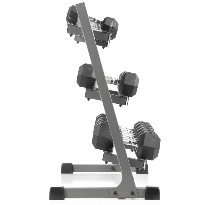 XMARK 3-Tier Dumbbell Rack - 10 Dumbbell Pairs