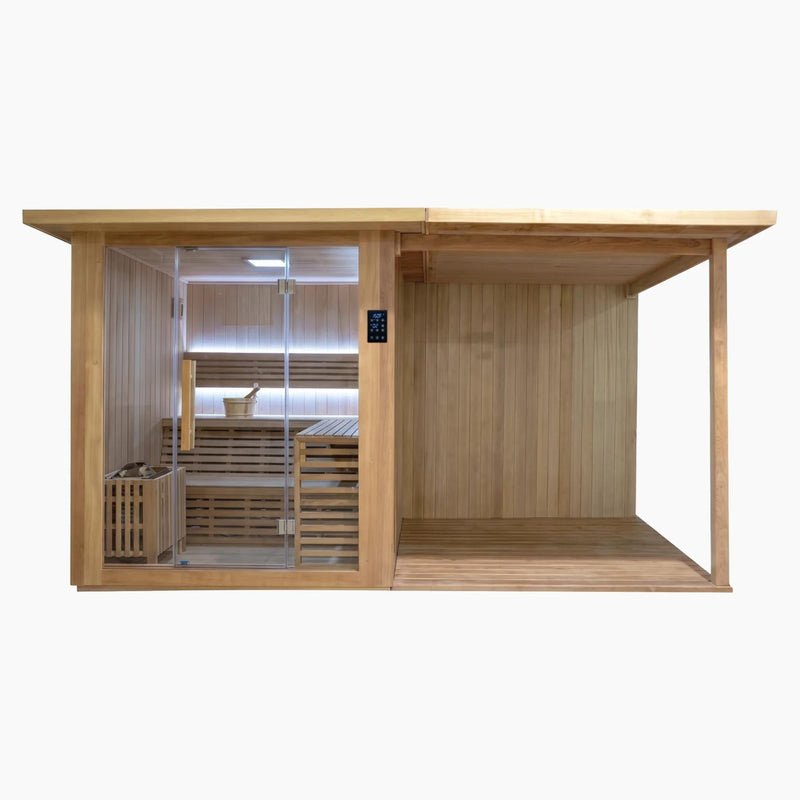 Revive 4 Person Traditional Sauna With Extension Kit