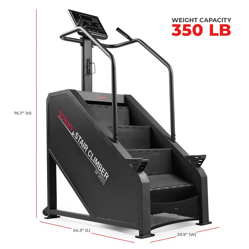Sunny Health & Fitness Premium Smart Stair Climber