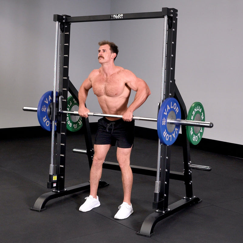 Smith Machine with Olympic Storage Pegs