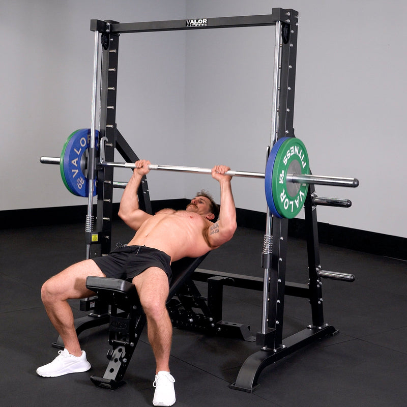 Smith Machine with Olympic Storage Pegs