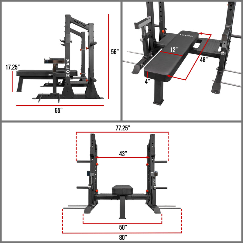 Competition Powerlifting Flat Bench
