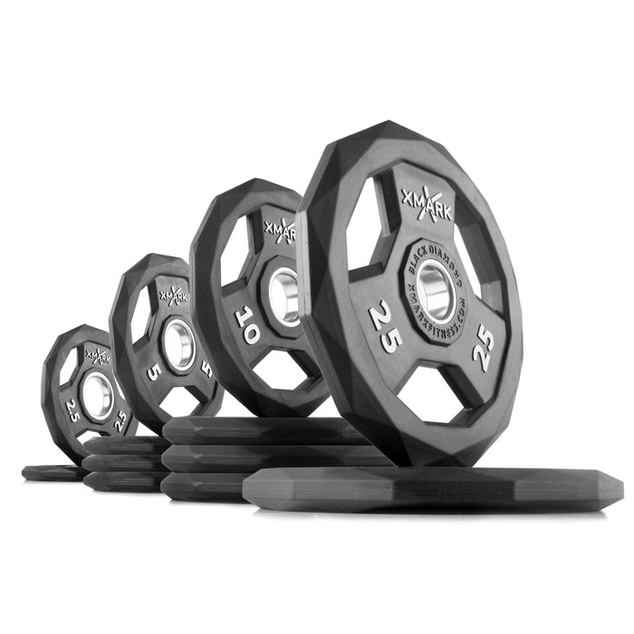 XMARK Black Diamond Olympic Weight Plates