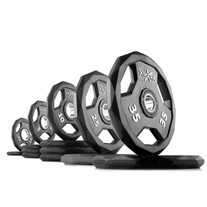 XMARK Black Diamond Olympic Weight Plates