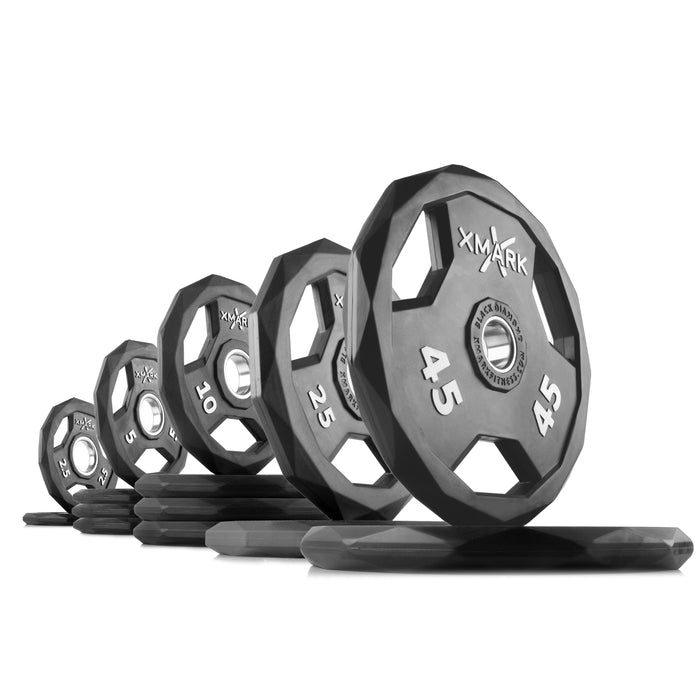 XMARK Black Diamond Olympic Weight Plates