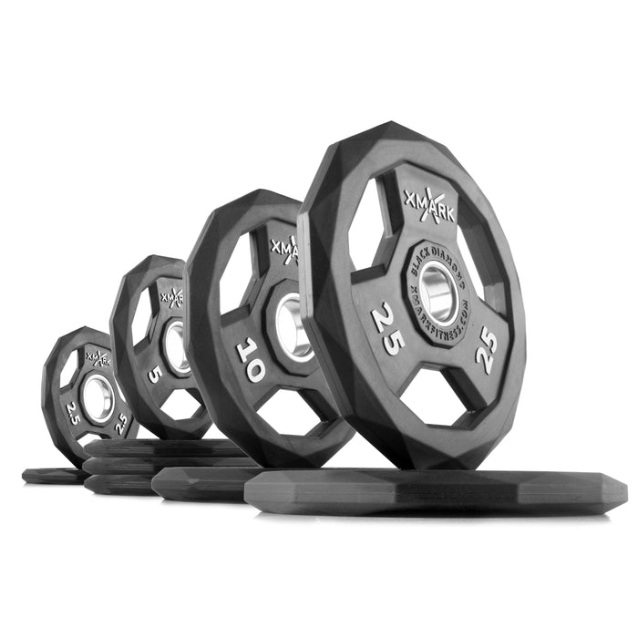 XMARK Black Diamond Olympic Weight Plates