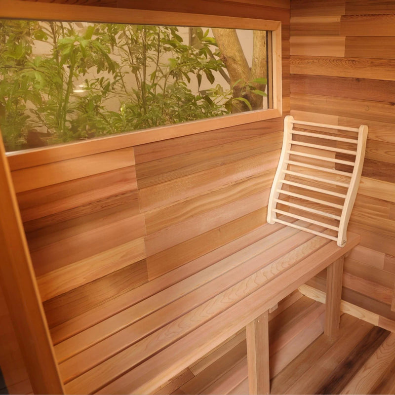 ALEKO Bluet Outdoor Sauna – 6 Person