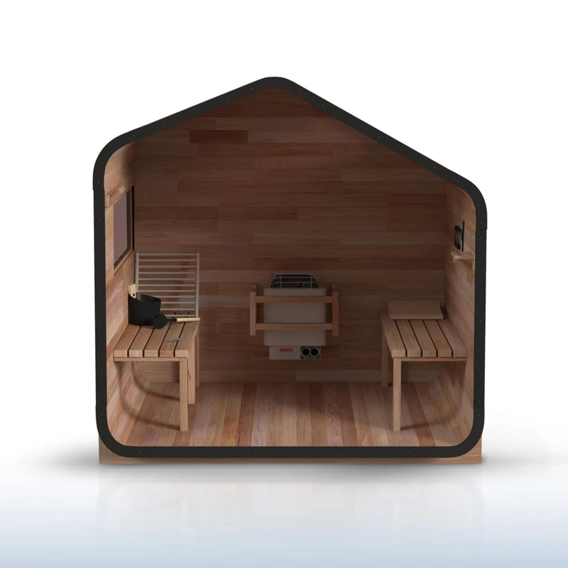 ALEKO Bluet Outdoor Sauna – 6 Person