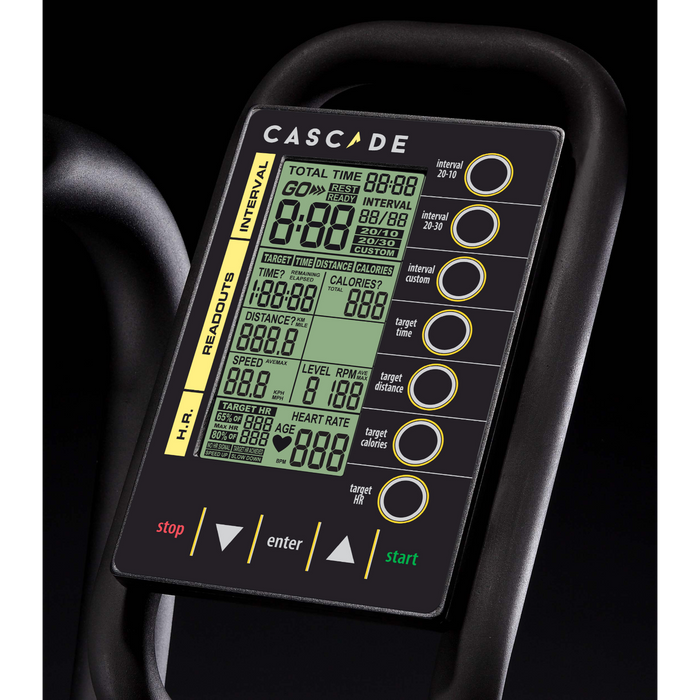 Cascade Air Bike Unlimited Mag – with 8 levels of magnetic resistance