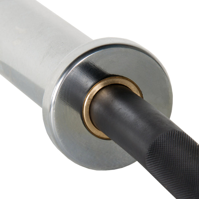 XMARK Crowbar EZ Curl Barbell, Fits Olympic Plates
