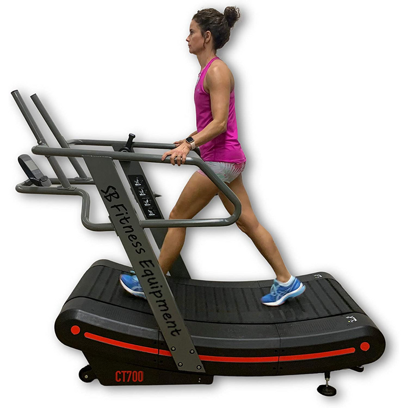 SB Fitness CT700 Self Generated Curved Treadmill