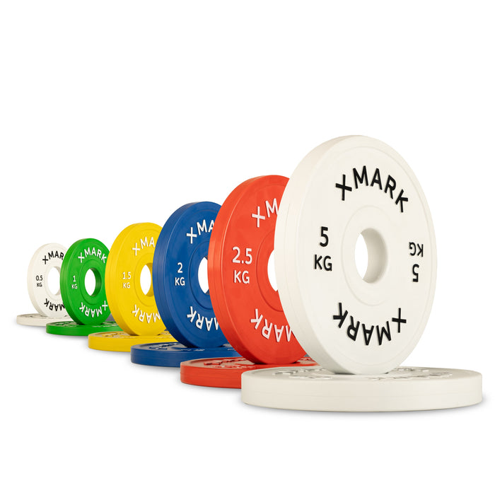 XMARK Olympic Change Plates (Kilogram 6-Pairs ½ kg to 5 kg)