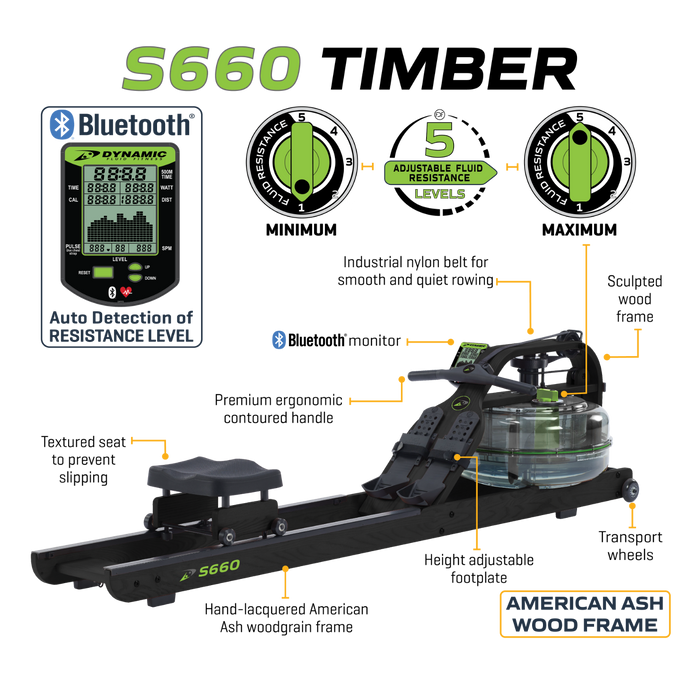 Dynamic Fluid Fitness S680 Timber