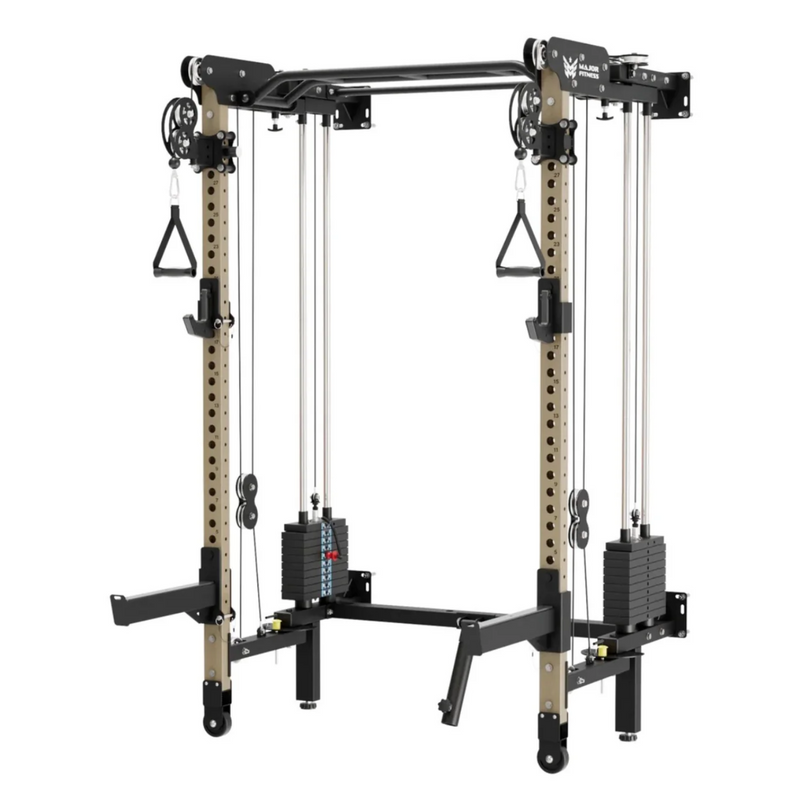 Major Fitness F35 Pro Folding Power Rack
