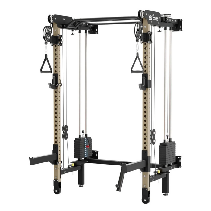 Major Fitness F35 Pro Folding Power Rack