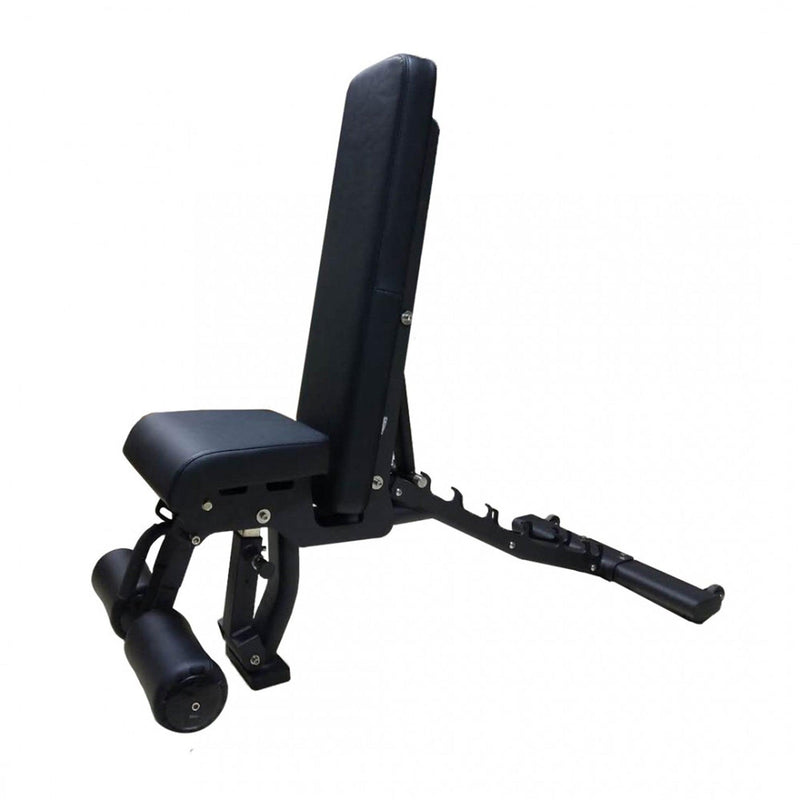 Muscle D Fitness Flat Incline Decline Bench - 11 Gauge Steel - Decline Abdominal Trainer