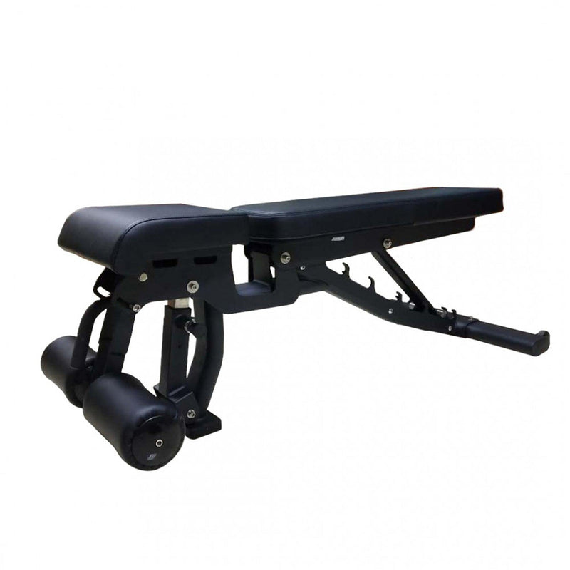 Muscle D Fitness Flat Incline Decline Bench - 11 Gauge Steel - Decline Abdominal Trainer
