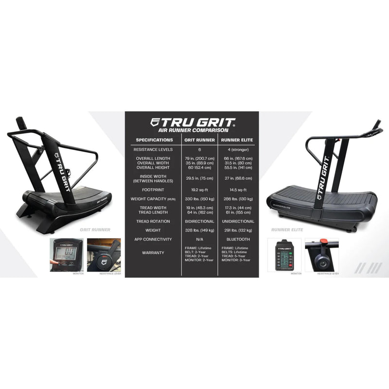 Tru Grit Runner Curved Treadmill