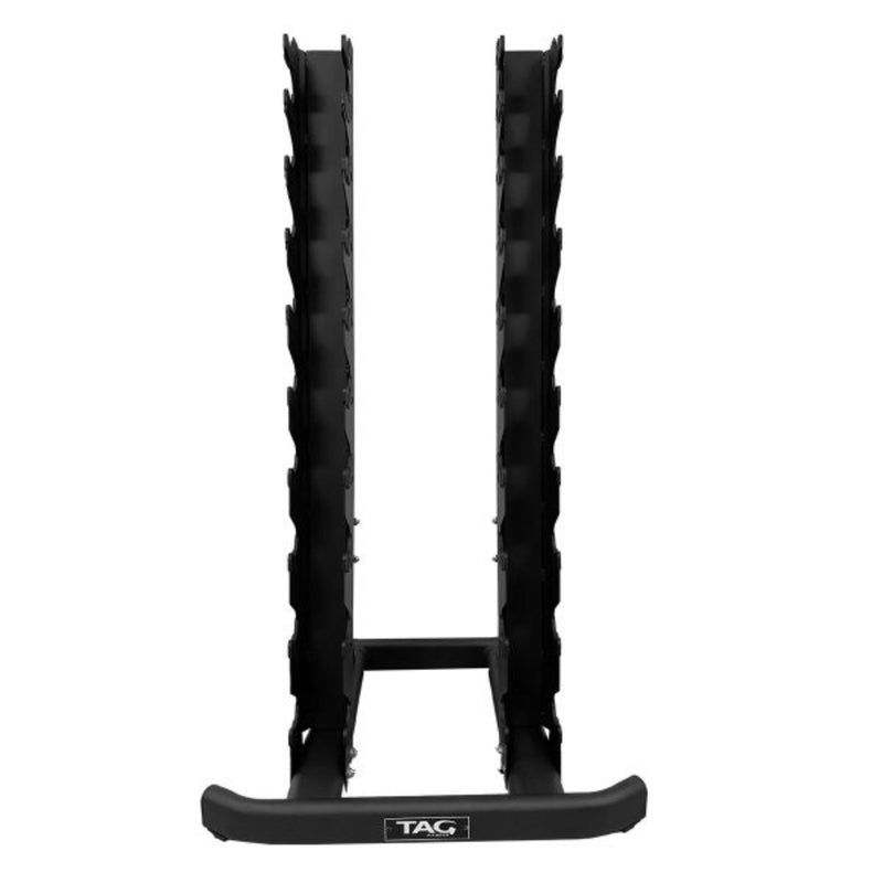 TAG Fitness HEX Vertical Dumbbell Rack (Holds 10 Pairs)
