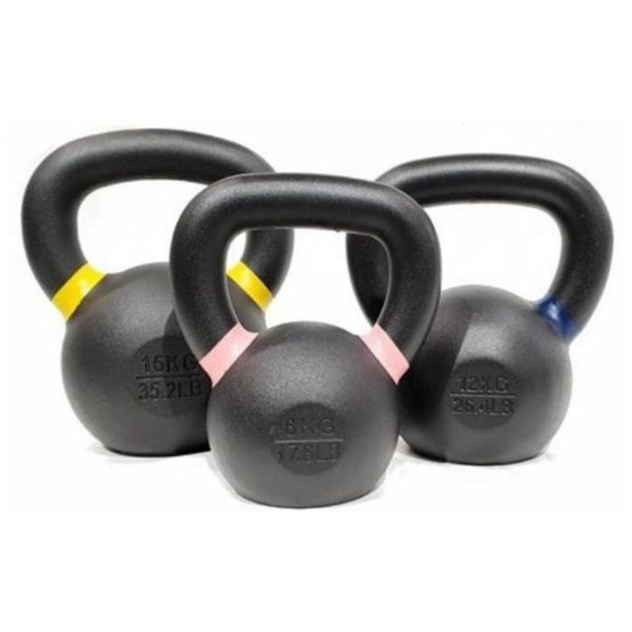 TAG Fitness Powder Coated Cast Iron Kettlebell