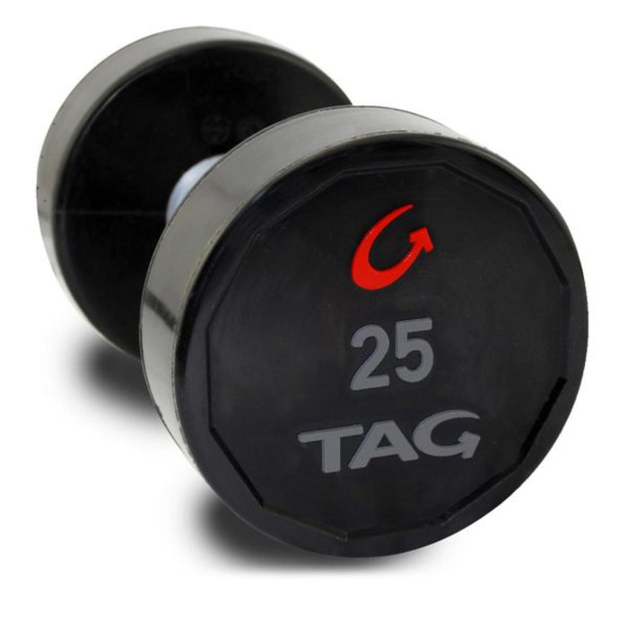 TAG Fitness Round Premium Urethane Dumbbell (pair)