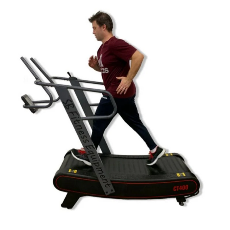 SB Fitness CT400 Self Generated Curved Treadmill