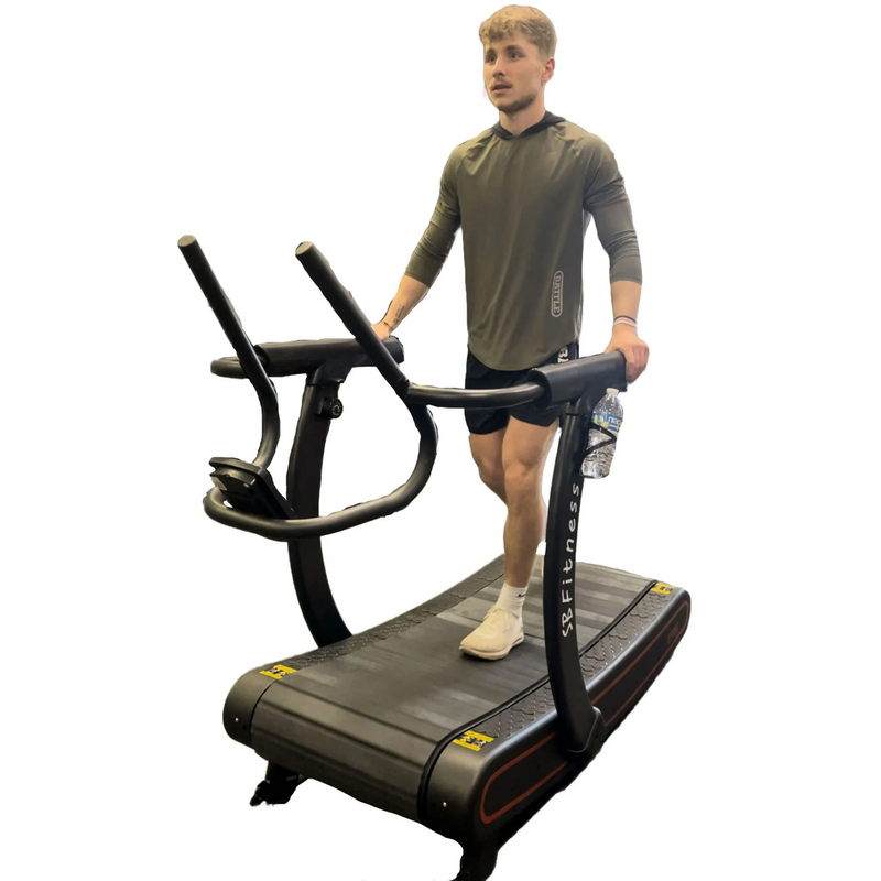 SB Fitness CT550 Self Generated Curved Treadmill