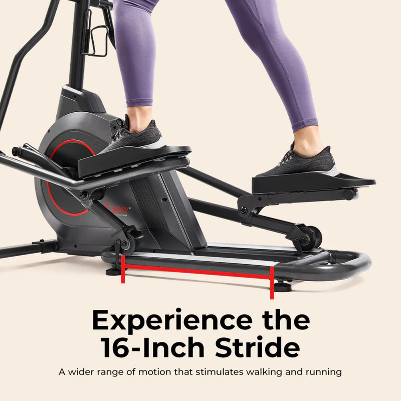 Sunny Health & Fitness Ultra Silent Smart Elliptical Exerciser