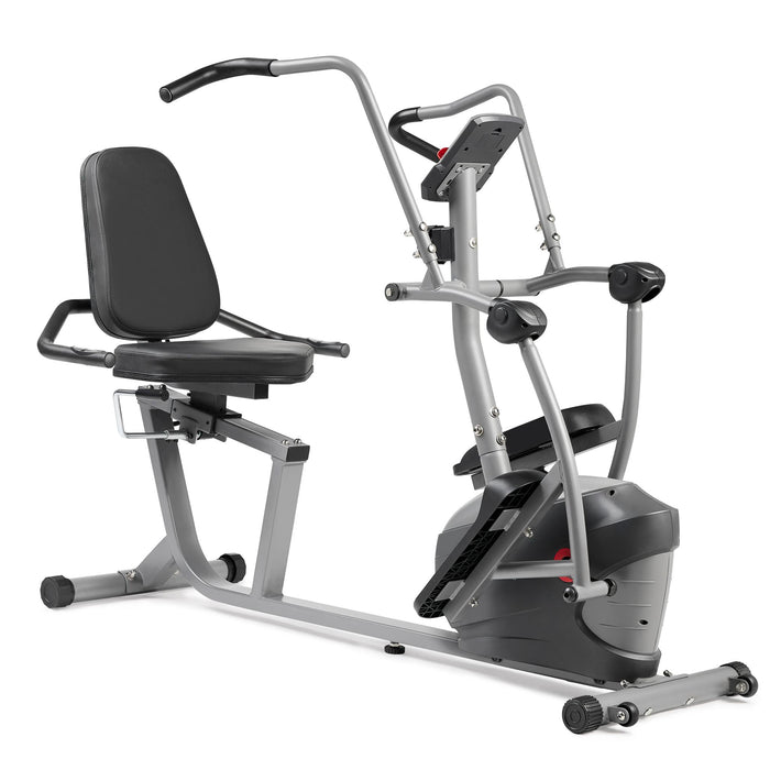 Sunny Health & Fitness Performance Smart Magnetic Recumbent Elliptical Cross Trainer