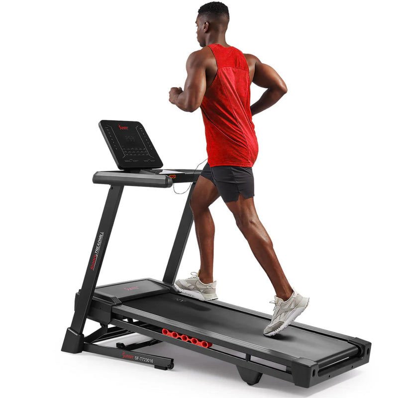 Sunny Health & Fitness Advanced Heavy Duty Auto Incline Smart Treadmill