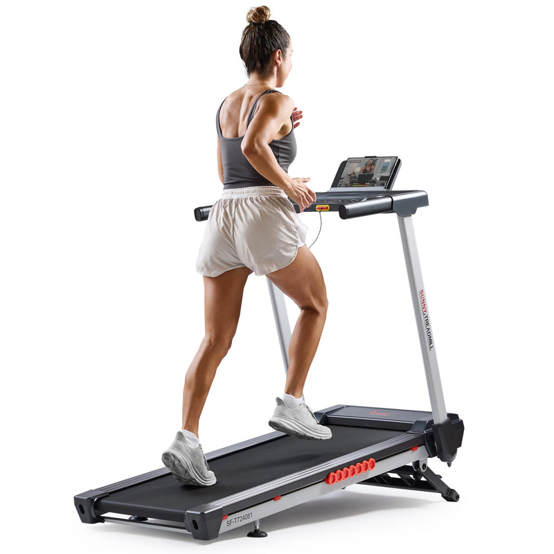 Sunny Health & Fitness Pace 500 Smart Auto Incline Treadmill