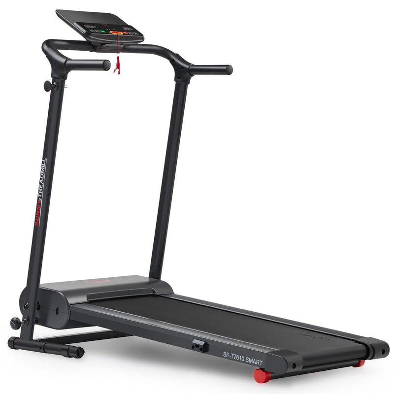 Sunny Health & Fitness Compact Motorized Smart Treadmill