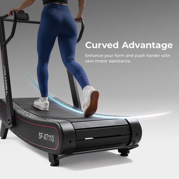 Sunny Health & Fitness Smart Ultra Manual Treadmill