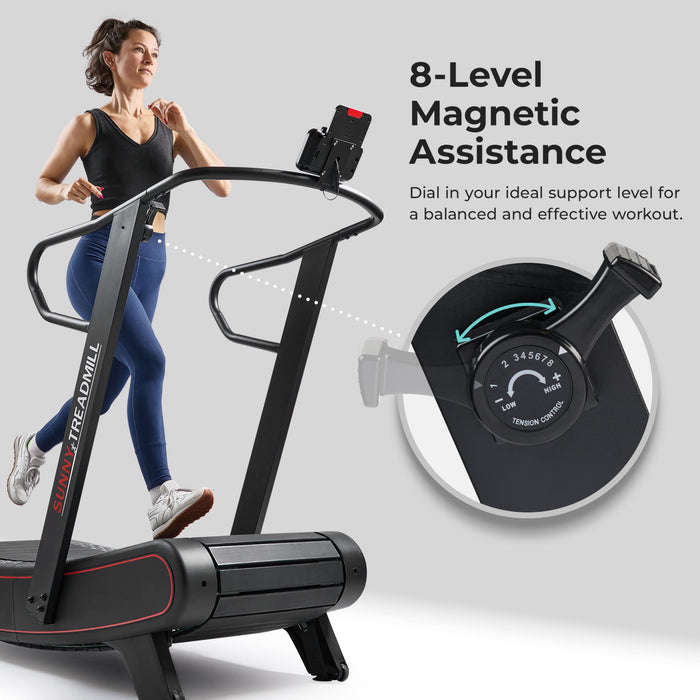 Sunny Health & Fitness Smart Ultra Manual Treadmill