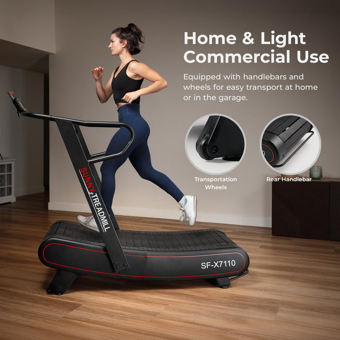 Sunny Health & Fitness Smart Ultra Manual Treadmill