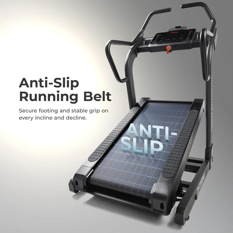 Sunny Health & Fitness Commercial Level Ultimate Incline Decline Treadmill