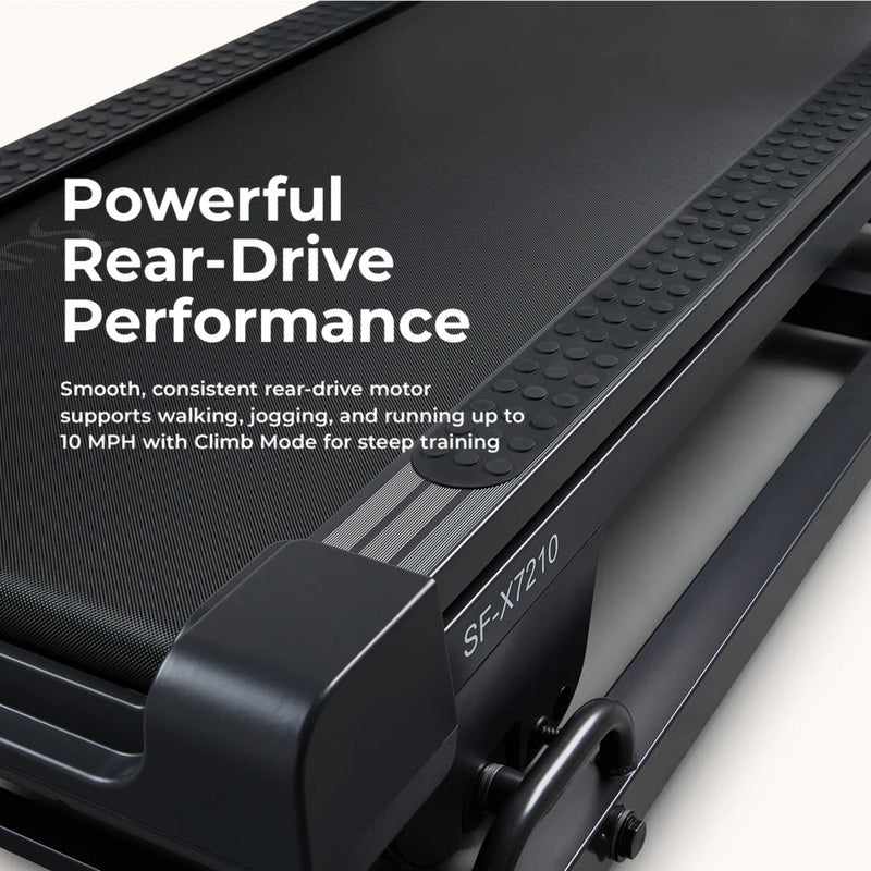 Sunny Health & Fitness Premium Ultimate Incline Decline Treadmill