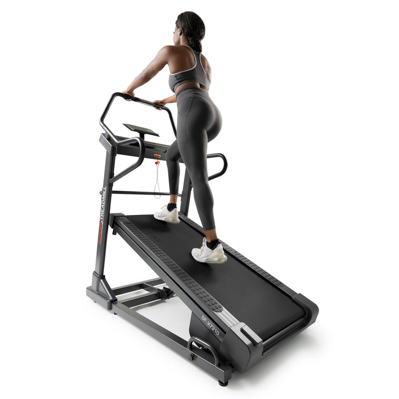 Sunny Health & Fitness Premium Ultimate Incline Decline Treadmill
