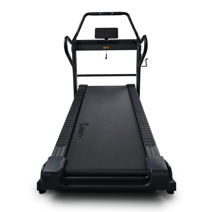 Sunny Health & Fitness Premium Ultimate Incline Decline Treadmill