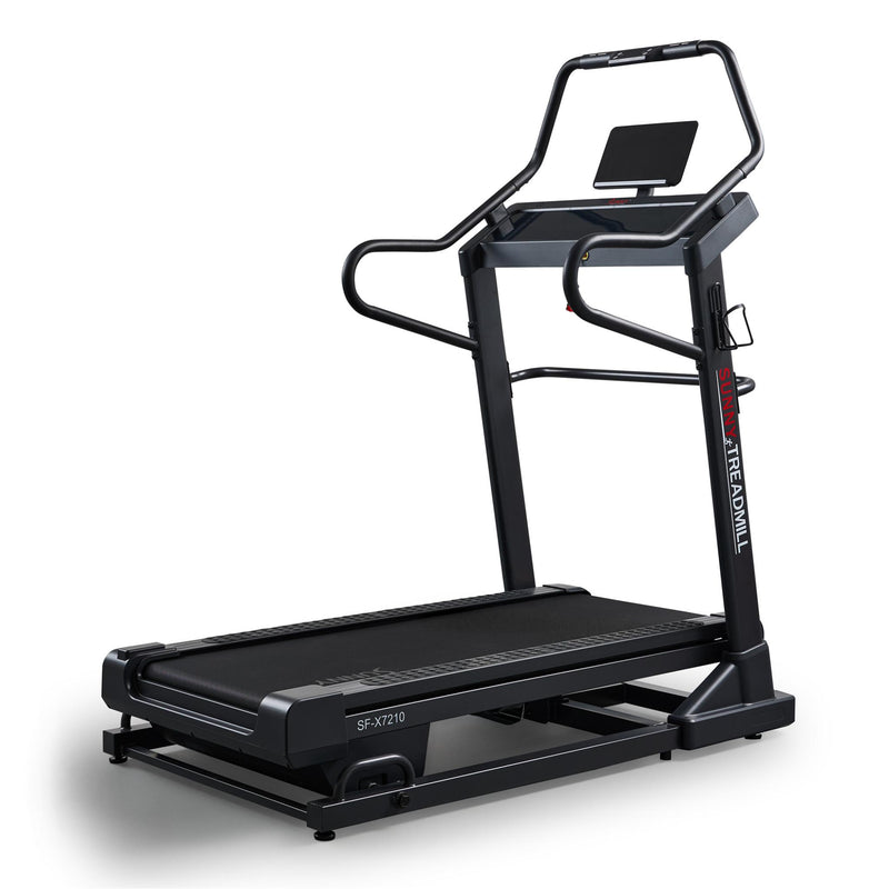 Sunny Health & Fitness Premium Ultimate Incline Decline Treadmill