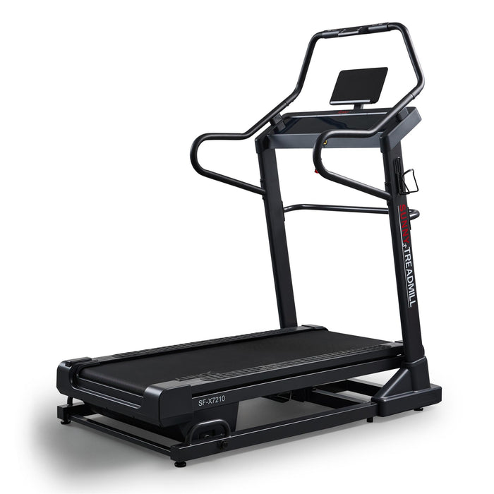 Sunny Health & Fitness Premium Ultimate Incline Decline Treadmill