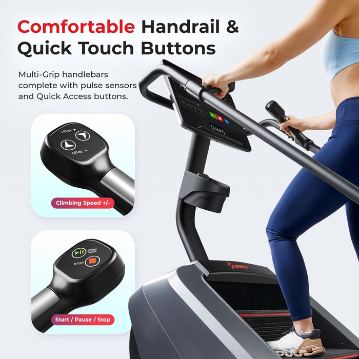 Sunny Health & Fitness Premium Smart Stepper Stair Climber