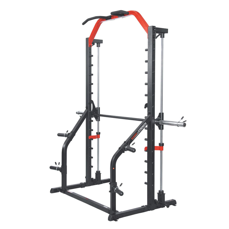 Sunny Health & Fitness Premium Home Use Strength Training Smith Machine