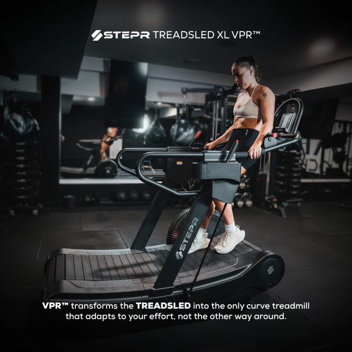 STEPR VPR Treadsled XL - Manual Curved Treadmill