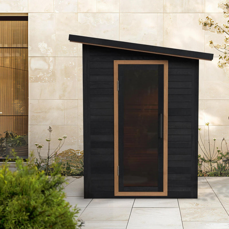 ALEKO Selenia Outdoor Sauna – 4 Person