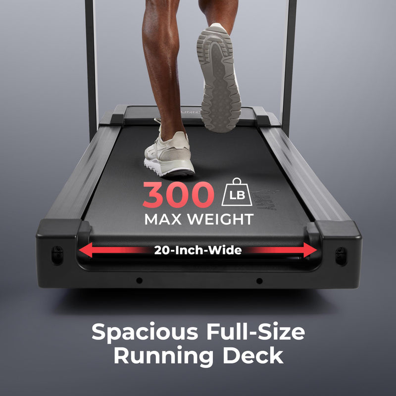 Sunny Health & Fitness Advanced Heavy Duty Auto Incline Smart Treadmill