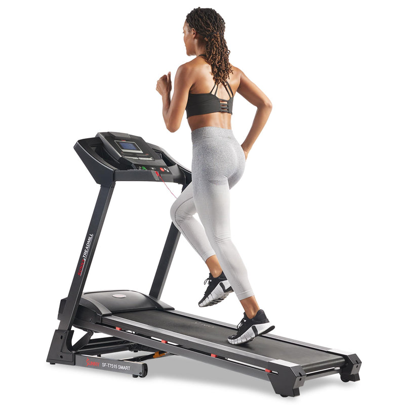 Sunny Health & Fitness Premium Auto Incline Smart Treadmill
