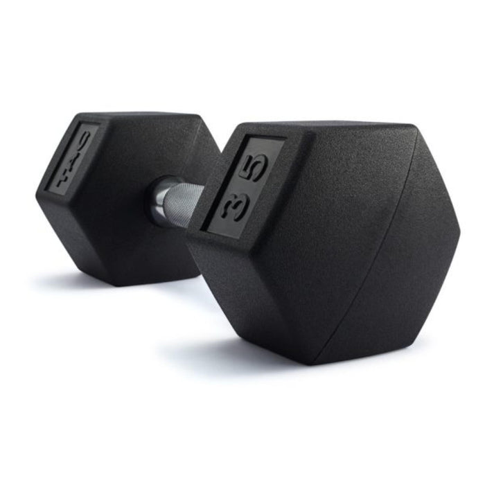 Tag Fitness HEX Rubber Dumbbell