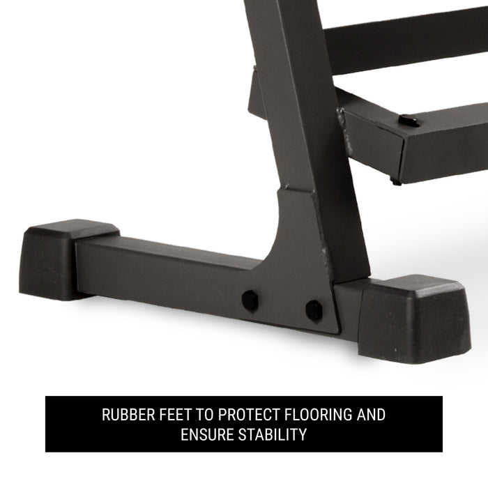 XMARK 3-Tier Dumbbell Rack - 10 Dumbbell Pairs